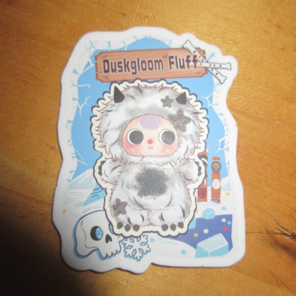Baby Three Yeti Plush Opened Blind Box Darkgloom Fluff adorable! - Picture 3 of 5
